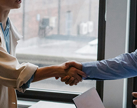 Black Motorized Gimbal Stabilizer